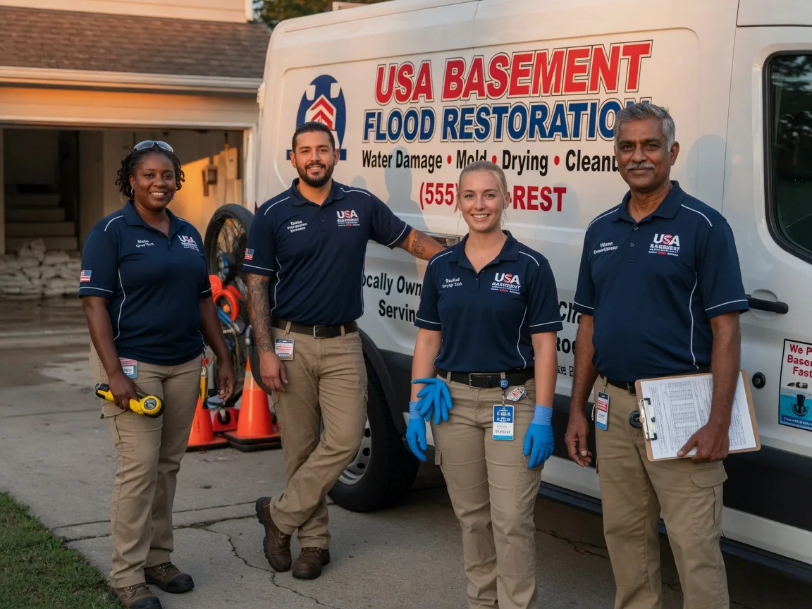 Basement Flood Cleanup company in Vanlue, OH